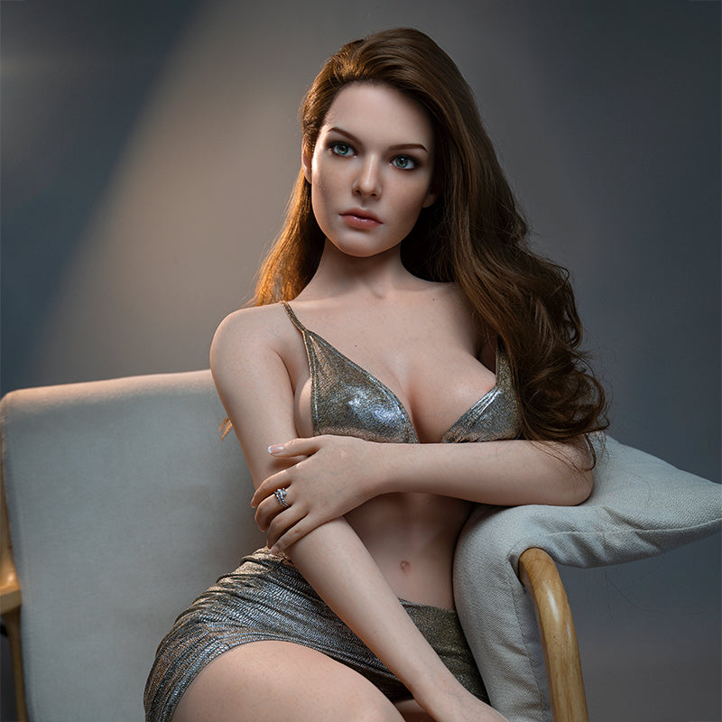 Solid silicone doll - Non-inflatable men's adult female doll adult sex figurine-Linda 2